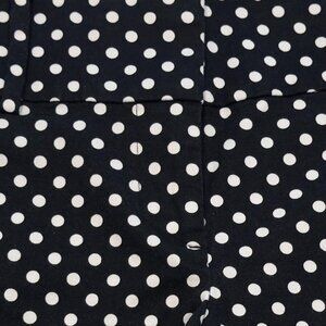 Ann Taylor Signature Black & White Polka Dot Sateen Shorts